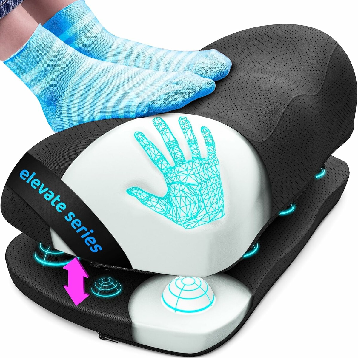 Everlasting Comfort ergonomiczny podnóżek z pianki memory