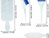 LALADEFIEE miseczka i pędzelek do farbowania włosów – zdjęcie 4