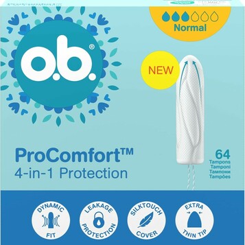 o.b. ProComfort Normal Tampony 64 sztuki