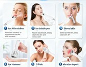 GAYAYAS Kombajn kosmetyczny 7 w 1 do hydrodermabrazji twarzy – zdjęcie 4