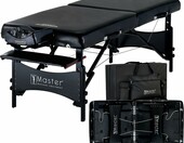 Master Massage Galaxy - przenosny stol do masazu 76 cm, czarny – zdjęcie 1