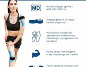axion Tasmy kinezjologiczne do tapingu, 6 sztuk, kolorowe – zdjęcie 2