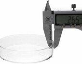 QWORK Szalki Petriego szklane z pokrywka 90x20 mm, 5 szt. – zdjęcie 3