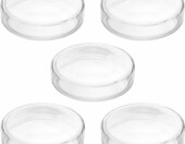 QWORK Szalki Petriego szklane z pokrywka 90x20 mm, 5 szt. – zdjęcie 5