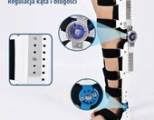 Beue Orteza stawu kolanowego, unieruchomienie kończyny dolnej, lewa noga – zdjęcie 3