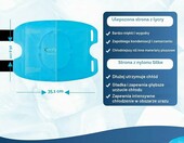 Comfytemp Żelowy okład na kolano, terapia zimnem i ciepłem 35x27 cm – zdjęcie 3