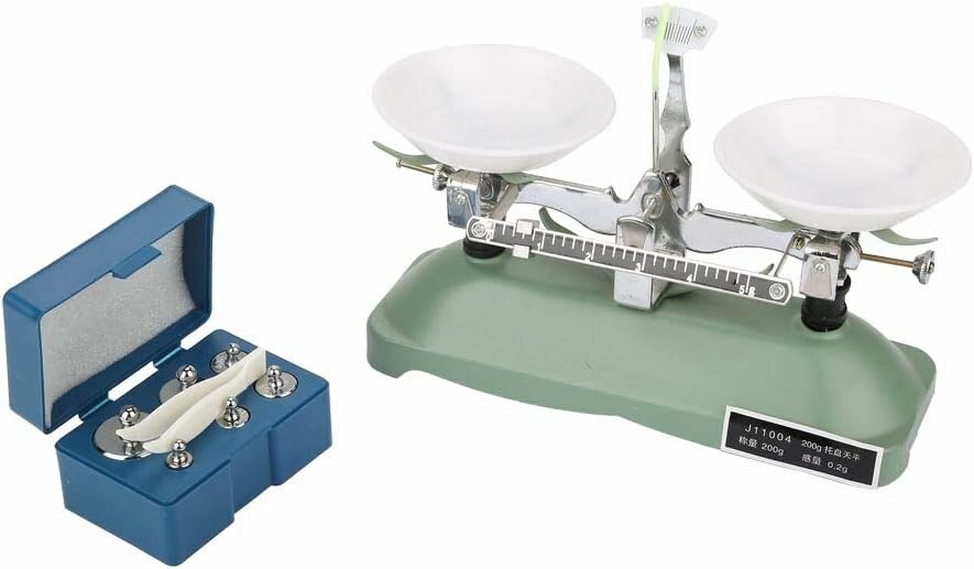 Ausla Waga tacowa mechaniczna laboratoryjna z odwaznikami