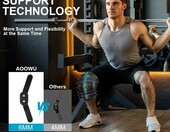 AOOWU Stabilizator kolana na zawiasach z otwartą rzepką, rozmiar L – zdjęcie 5