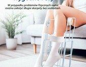 TOOSOAR Przyrzad do zakladania skarpet i ponczoch uciskowych – zdjęcie 3