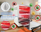TECKZOON Sterylizator na sucho 12 l, 1000 W, do 250°C – zdjęcie 4
