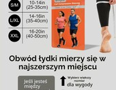 aZengear Rękawy Kompresyjne na Łydki L/XL – opaski uciskowe do biegania – zdjęcie 3