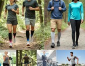 aZengear Rękawy Kompresyjne na Łydki L/XL – opaski uciskowe do biegania – zdjęcie 4