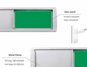 Znak zajętości drzwi do gabinetu – zdjęcie 3
