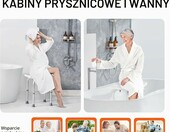 Krzesło prysznicowe VEVOR z regulacją wysokości – zdjęcie 5