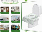 Jednorazowe nakładki na deskę sedesową – 60 sztuk – zdjęcie 2