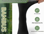 Bezuciskowe skarpety bambusowe dla diabetyków – 6 par – zdjęcie 2