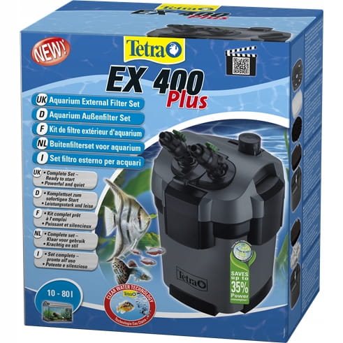 Filtr zewnętrzny do akwarium Tetra EX 400 Plus 80L