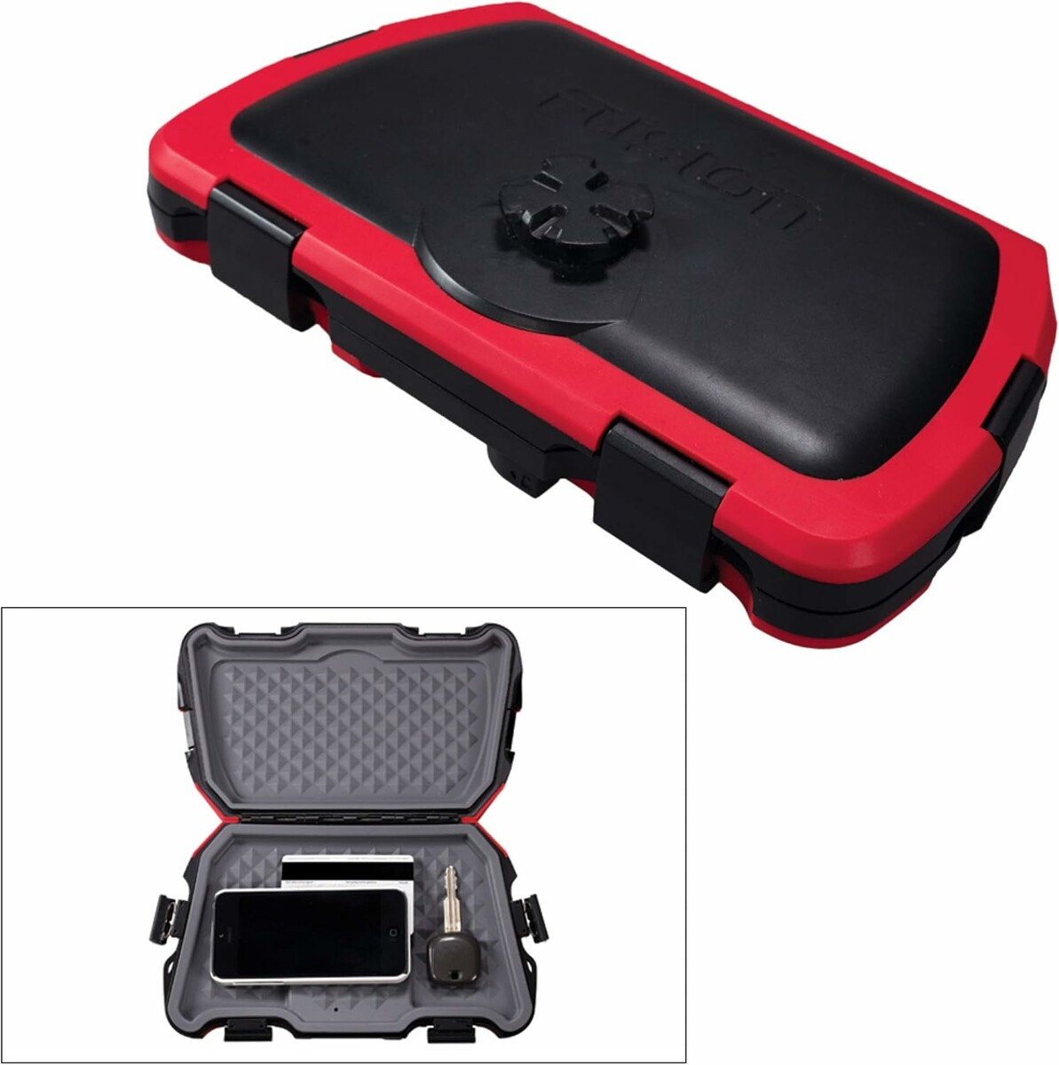 Fusion ActiveSafe - pływający wodoszczelny schowek do StereoActive, czerwony