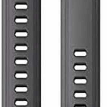Garmin QuickFit 20 mm - pasek silikonowy, łupkowy szary z osprzętem ametystowym