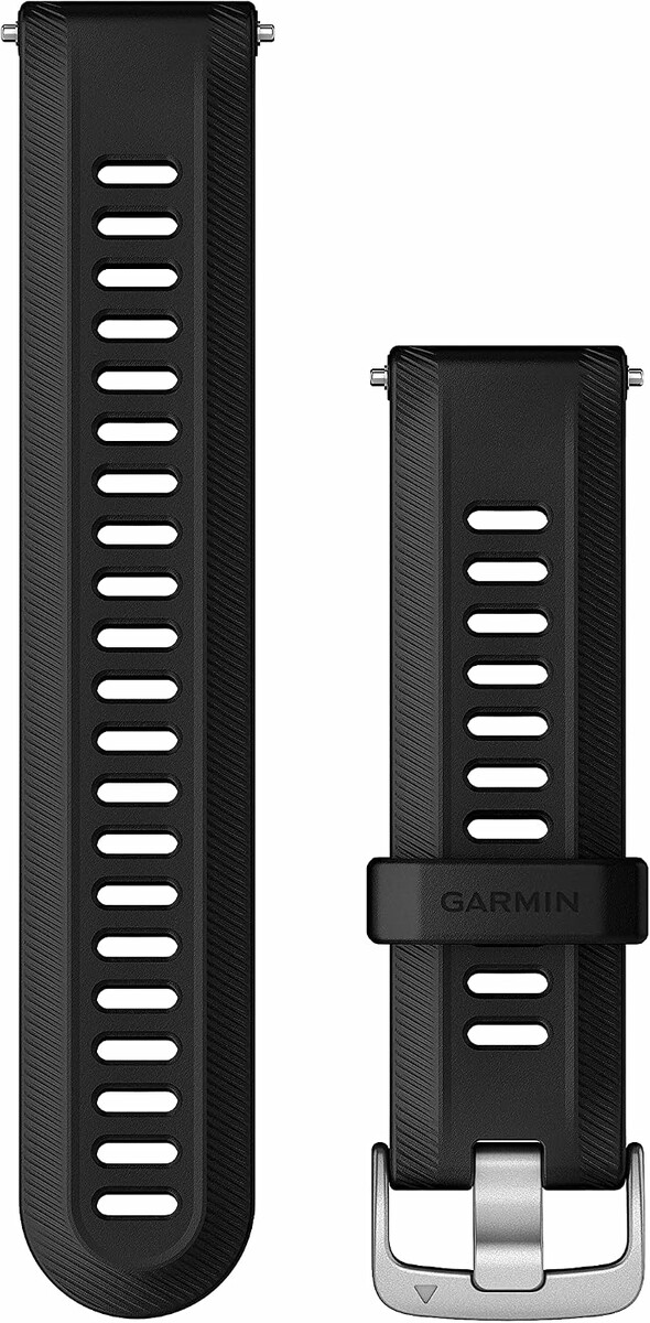 Garmin Forerunner 955 Pasek wymienny – srebrna klamra