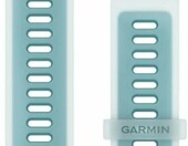 Garmin Pasek QuickFit 22 mm – biały kamień/turkusowy, srebrny osprzęt – zdjęcie 1