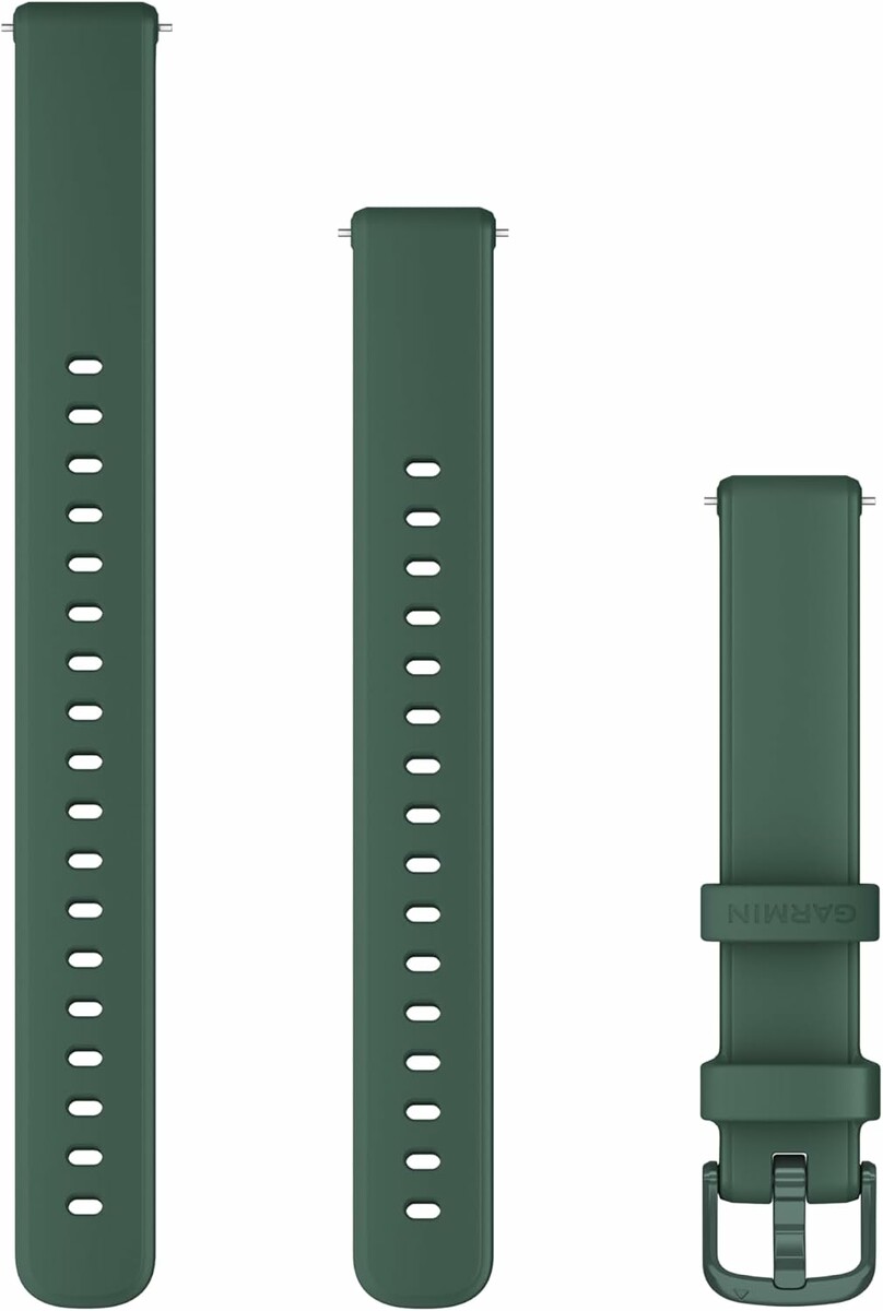 Garmin Lily 2 – wymienny pasek 14 mm, silikon, jaspisowa zieleń, 2 rozmiary