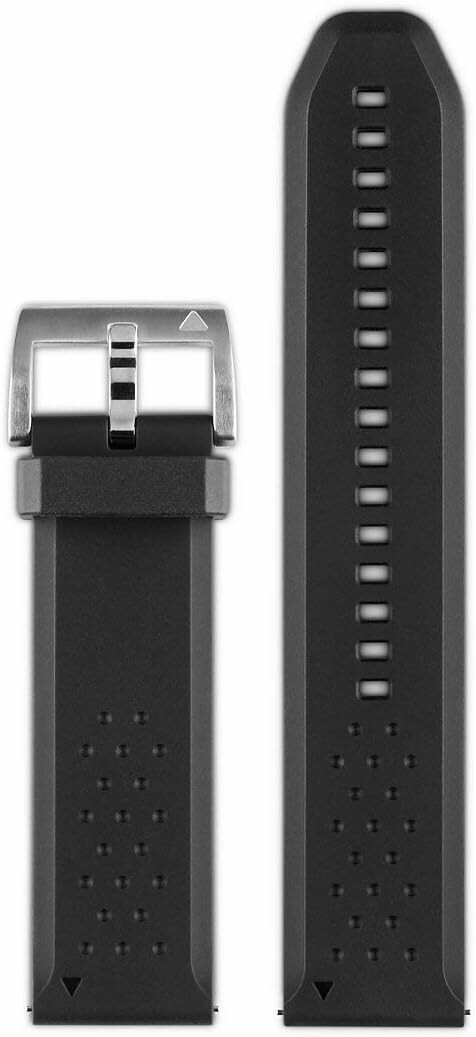 Garmin Chronos – silikonowy pasek zastępczy, czarny