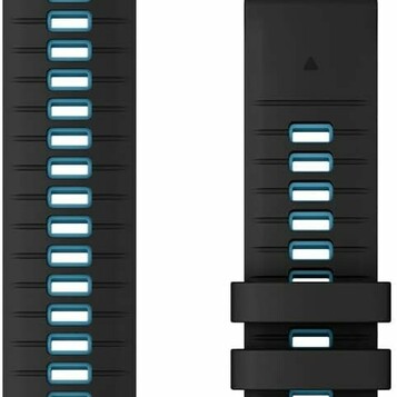 Garmin Pasek QuickFit 22 mm silikonowy – czarno-niebieski Cirrus Blue