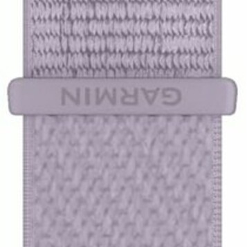 Garmin Approach J1 – pasek wymienny 20 mm, nylon, lilac/ivory
