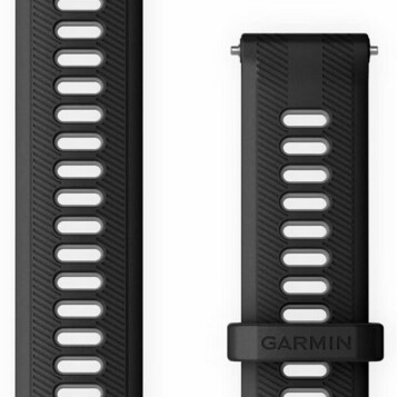 Garmin Forerunner 965 - zamienny pasek do zegarka 22 mm, czarny