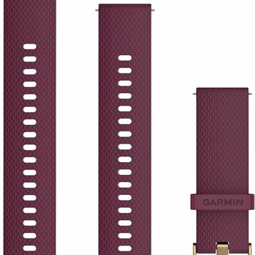 Garmin Quick Release 20 mm - pasek biało-różowe złoto, dwa rozmiary