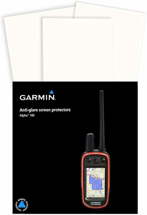 Garmin Alpha – folie ochronne na ekran, antyodblaskowe, 3 szt.