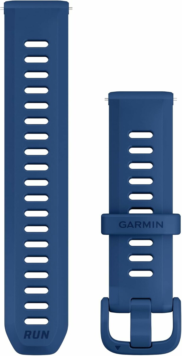 Garmin Quick Release 20 mm - silikonowy pasek do zegarka, niebieski