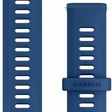Garmin Quick Release 20 mm - silikonowy pasek do zegarka, niebieski