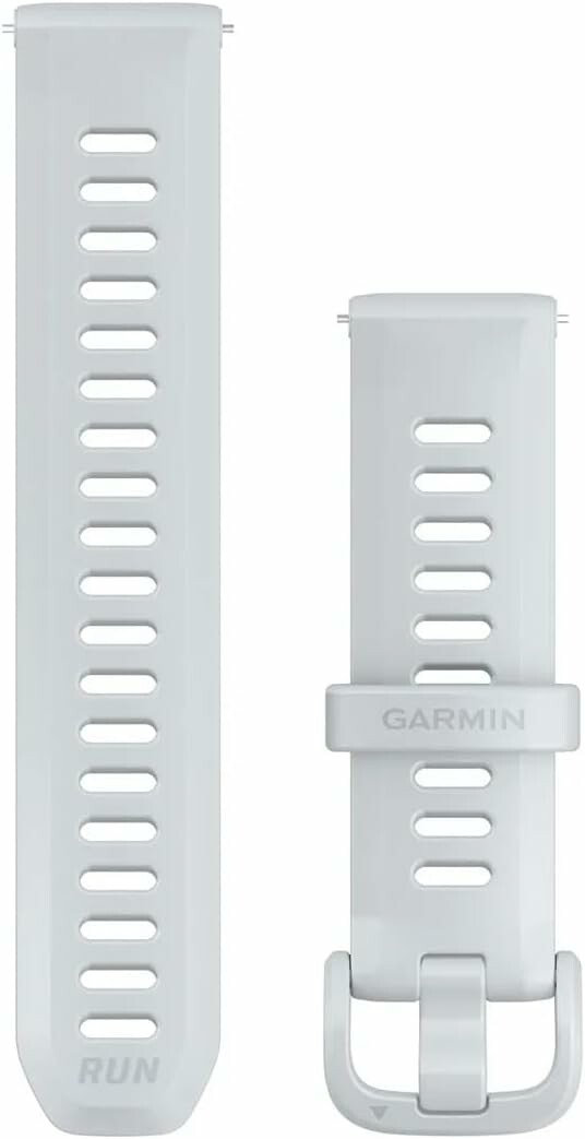 Garmin Quick Release 20 mm - silikonowy pasek do zegarka, biały