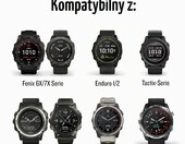 Garmin epix Pro (Gen 2) – silikonowy pasek QuickFit, czarny – zdjęcie 5