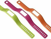 Garmin vívofit – zestaw 3 zapasowych pasków, pomarańczowy/różowy/zielony, L – zdjęcie 1