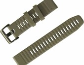 Garmin QuickFit 22 mm – silikonowy pasek do zegarka, ciemny piaskowiec – zdjęcie 1