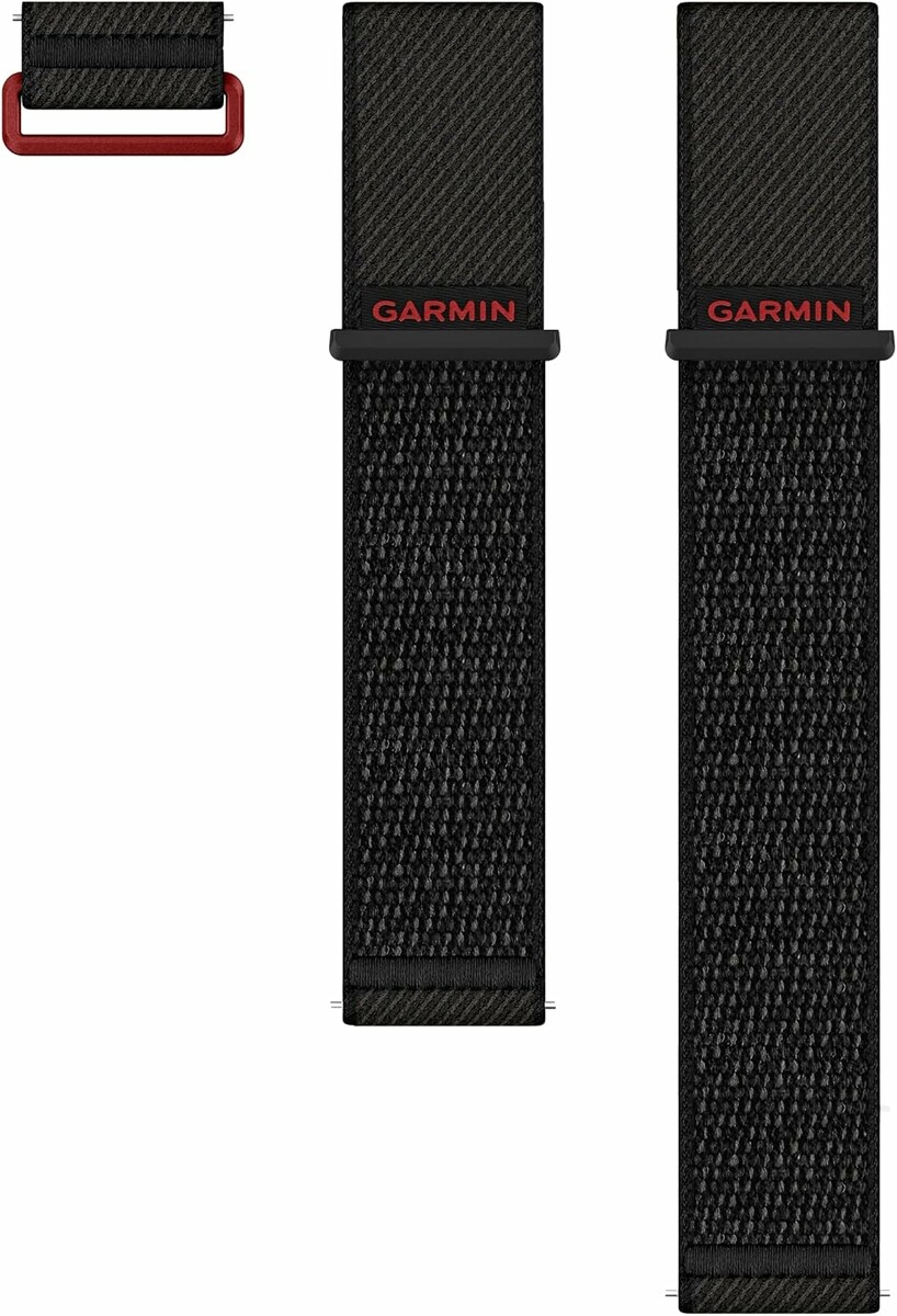 Garmin Venu X1 – pasek Quick Release 24 mm, nylon, czarny