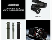 Garmin Venu X1 – pasek Quick Release 24 mm, nylon, czarny – zdjęcie 3