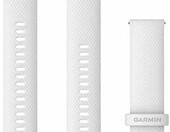 Garmin Pasek Quick Release 20 mm – silikonowy biały, klamra różowe złoto – zdjęcie 2