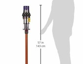 Dyson Cyclone V10 Absolute+ – odkurzacz bezprzewodowy, szaro-czerwony – zdjęcie 5