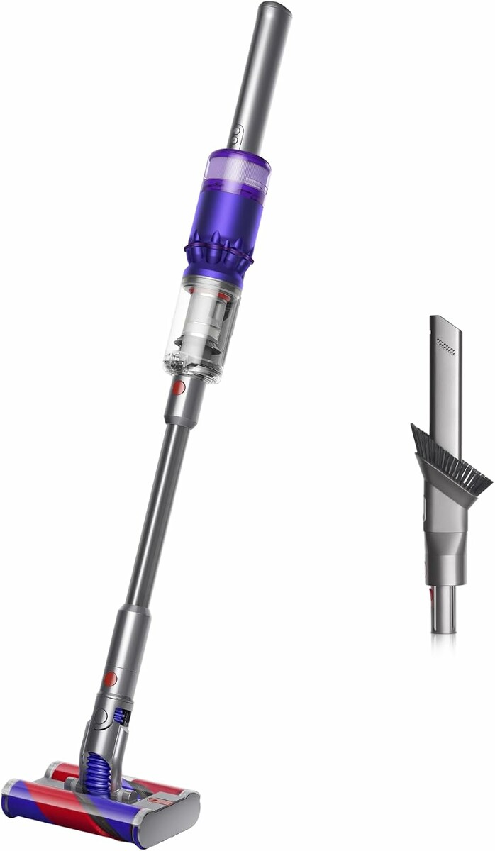 Dyson Omni-Glide – odkurzacz bezprzewodowy w sztyfcie, fioletowy