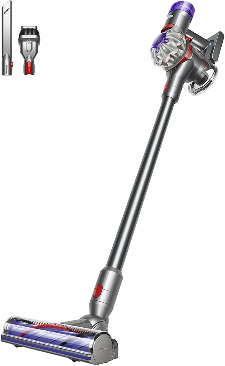 Dyson V8 Origin – odkurzacz bezprzewodowy pionowy, srebrny