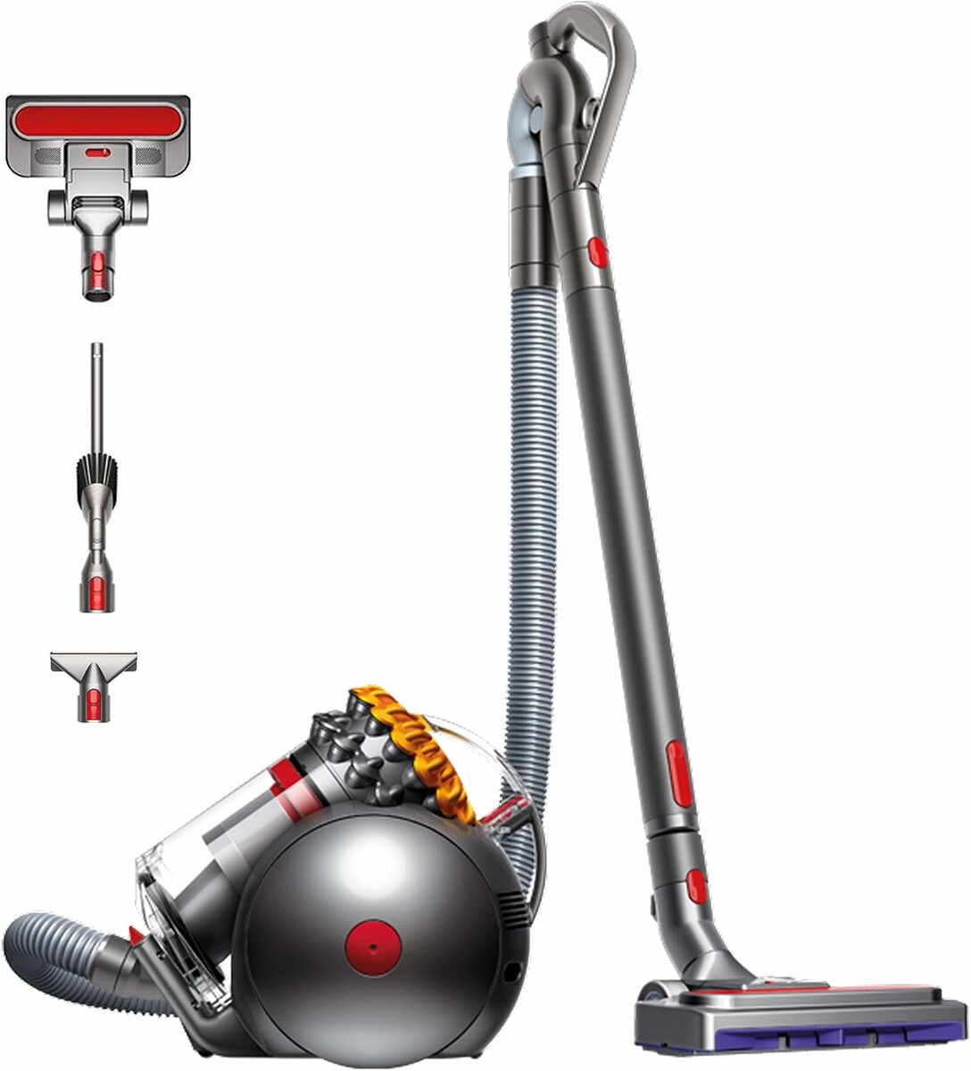Dyson Big Ball Absolute 2 – odkurzacz sankowy, żelazo/niebieski