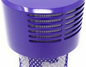 Dyson V10/SV12 – zmywalny filtr, fioletowy – zdjęcie 2
