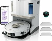 Shark PowerDetect - robot odkurzająco-mopujący 2w1 z bazą samoczyszczącą, biały – zdjęcie 1