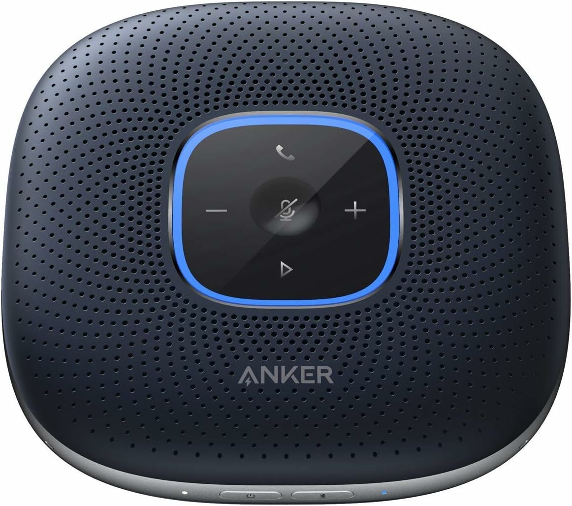 Anker PowerConf - głośnik konferencyjny Bluetooth z 6 mikrofonami, niebieski