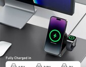 Anker 737 MagGo - stacja ładująca 3w1 MagSafe 15 W z zasilaczem – zdjęcie 5