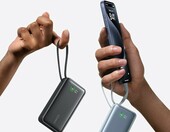 Anker Nano Powerbank 10000 mAh z wbudowanym kablem USB-C, zielony – zdjęcie 3